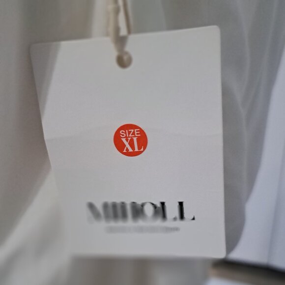 MIHOLL Maxi Casual Sleeveless Halter Neck  A-Line Flowy Sun Dress XL NWT - Picture 9 of 13